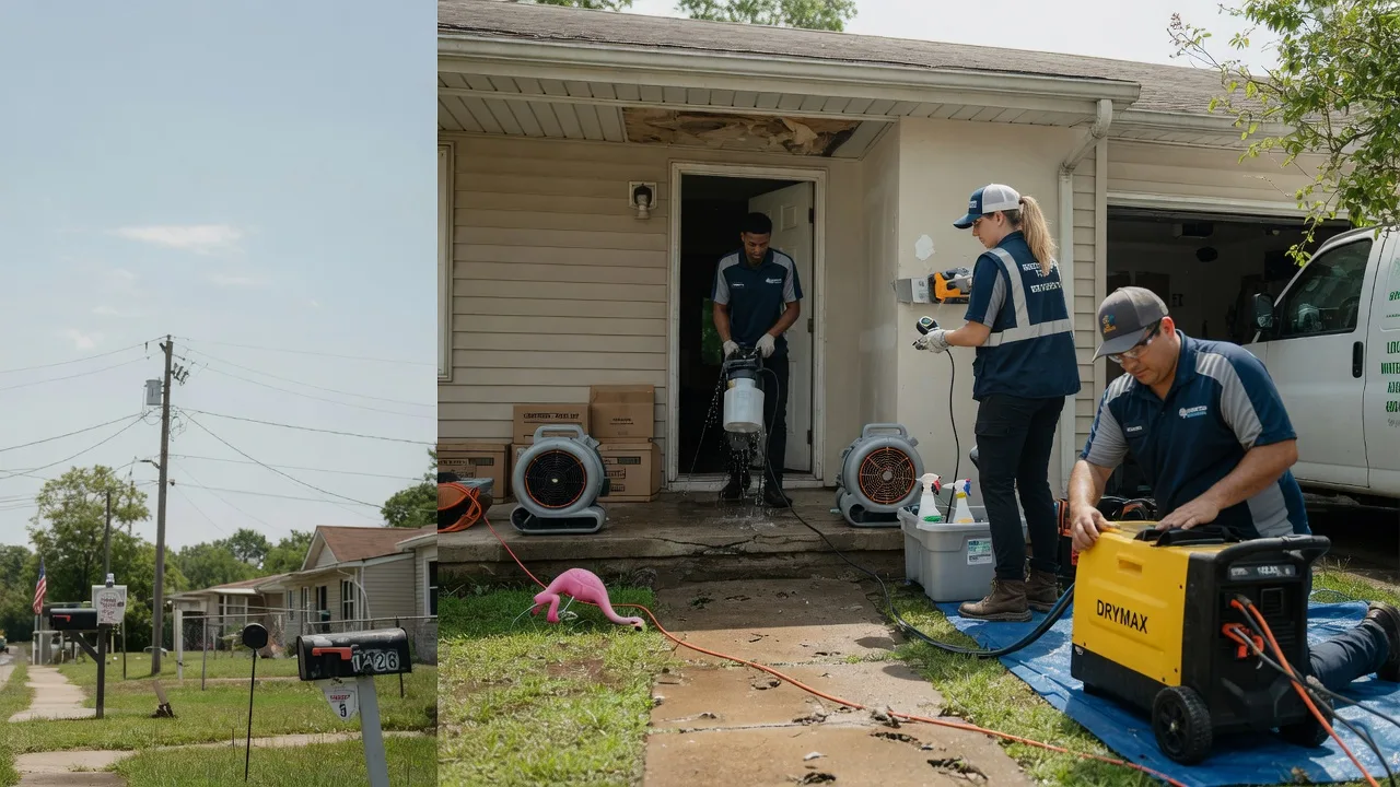 Storm Damage Water Removal in Hartsburg, IL near me